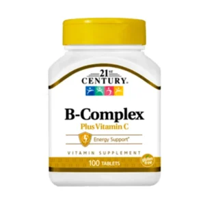 21st Century B-Complex Plus Vitamin C 100 Tablets