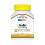 21st Century Biotin 10,000mcg 120 Tablets