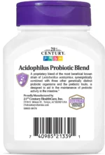 21st Century Acidophilus Probiotic Blend 100 Capsules - Image 2