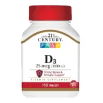 21st Century 25mcg (1000 IU) 100 Tablets